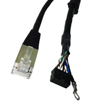 10 Pin / Ring to RJ45 Cable Assembly, L12-LAN Cable